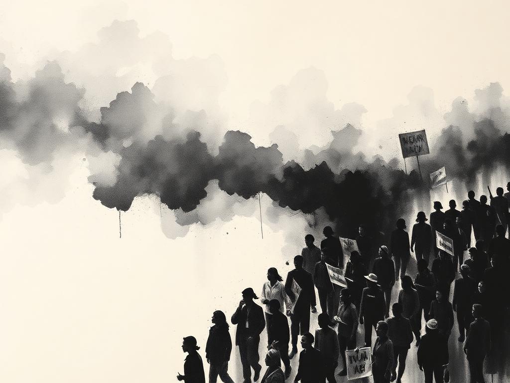 Artwork in the style of Civil Rights Figuration & Abstract Witness